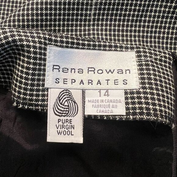 Rena Rowan pure wool midi skirt. Size 14 - Picture 3 of 6